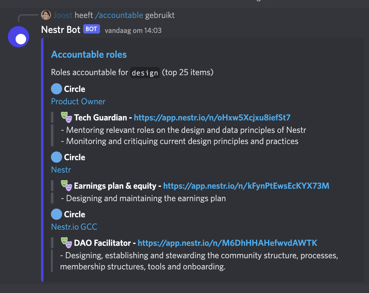 Nestr - Discord bot bringing governance to your conversations